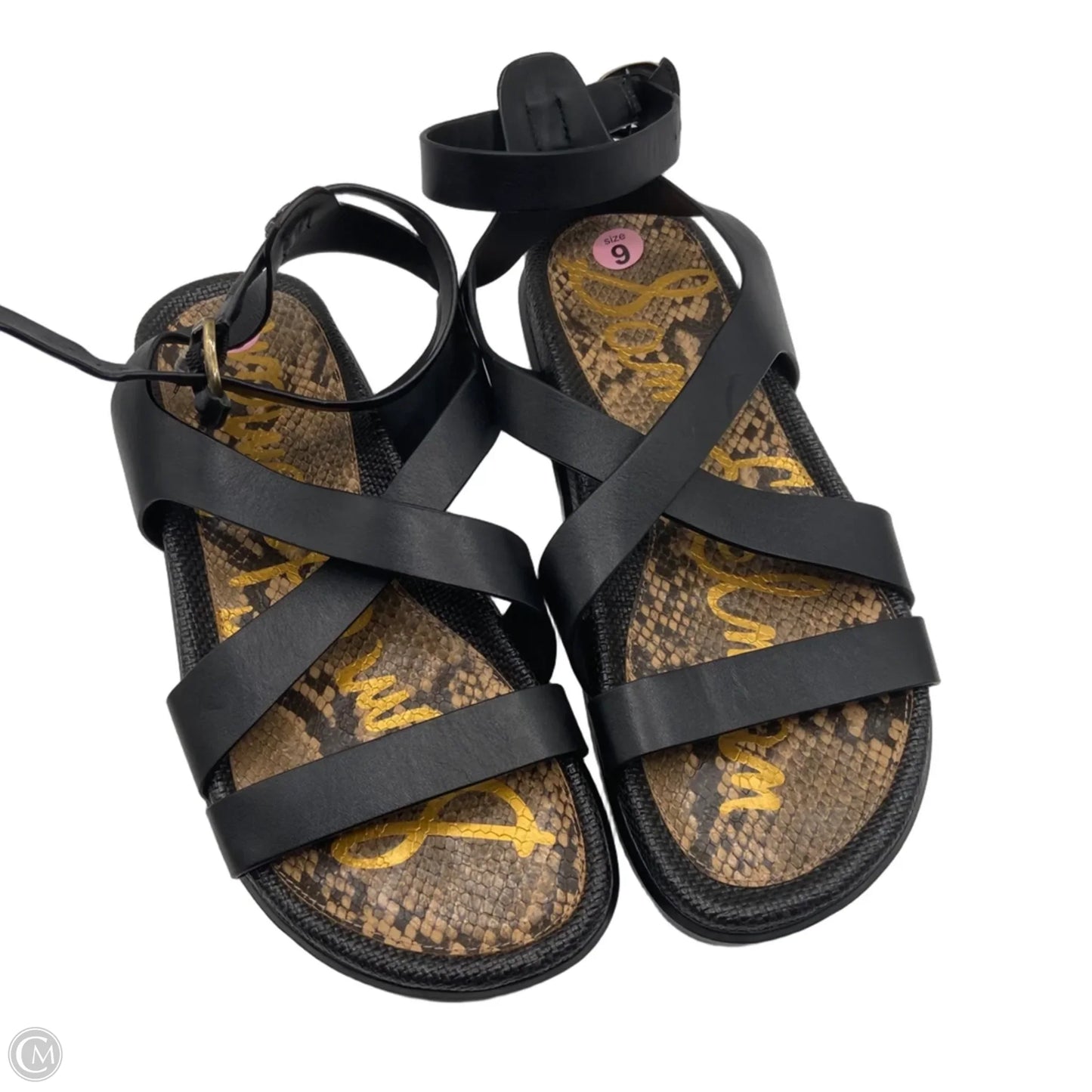 Sandals Flats By Sam Edelman In Black, Size: 9