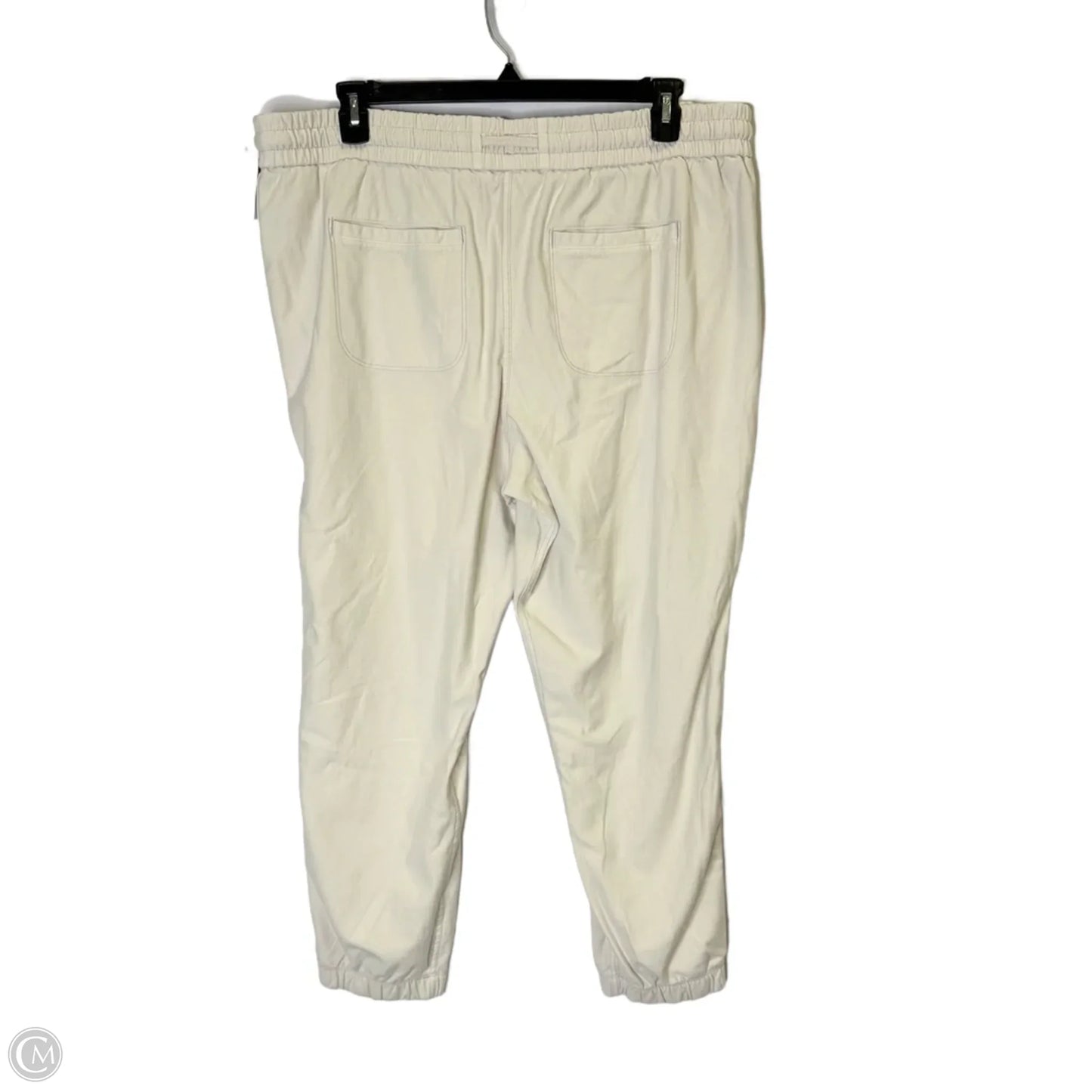 Athletic Pants By Athleta In Cream, Size: 1x