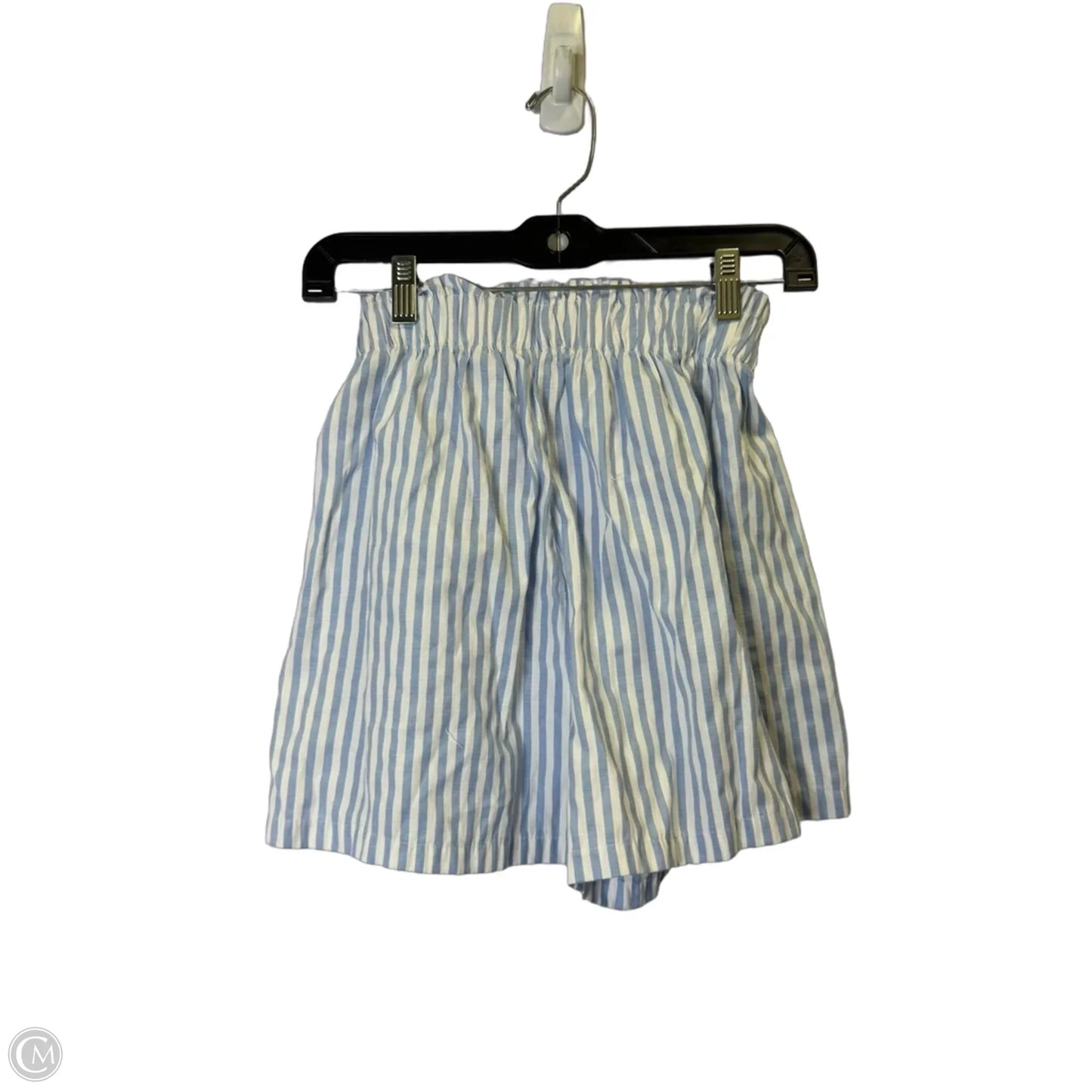 Shorts By Haute Monde In Blue & White, Size: L