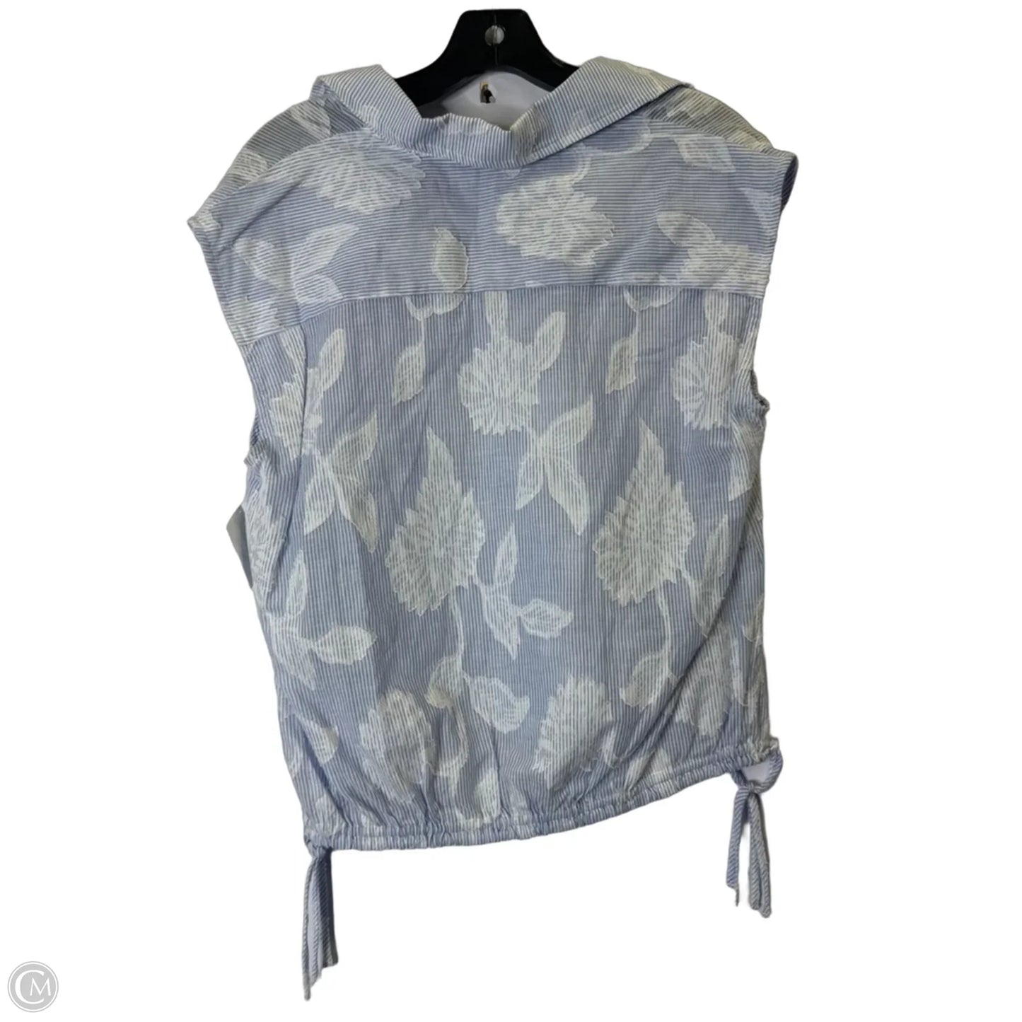 Top Sleeveless By Lovestitch In Blue, Size: M