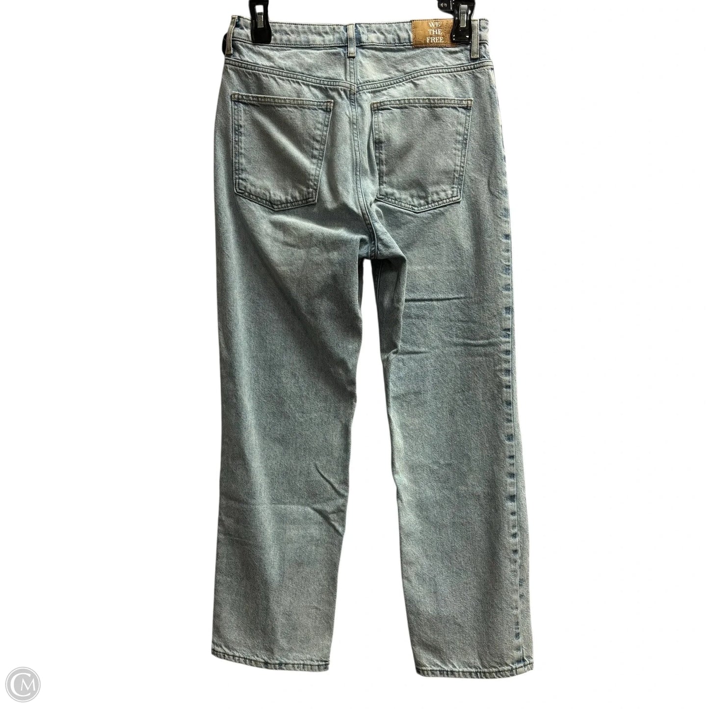 Jeans Straight By We The Free In Blue Denim, Size: 8