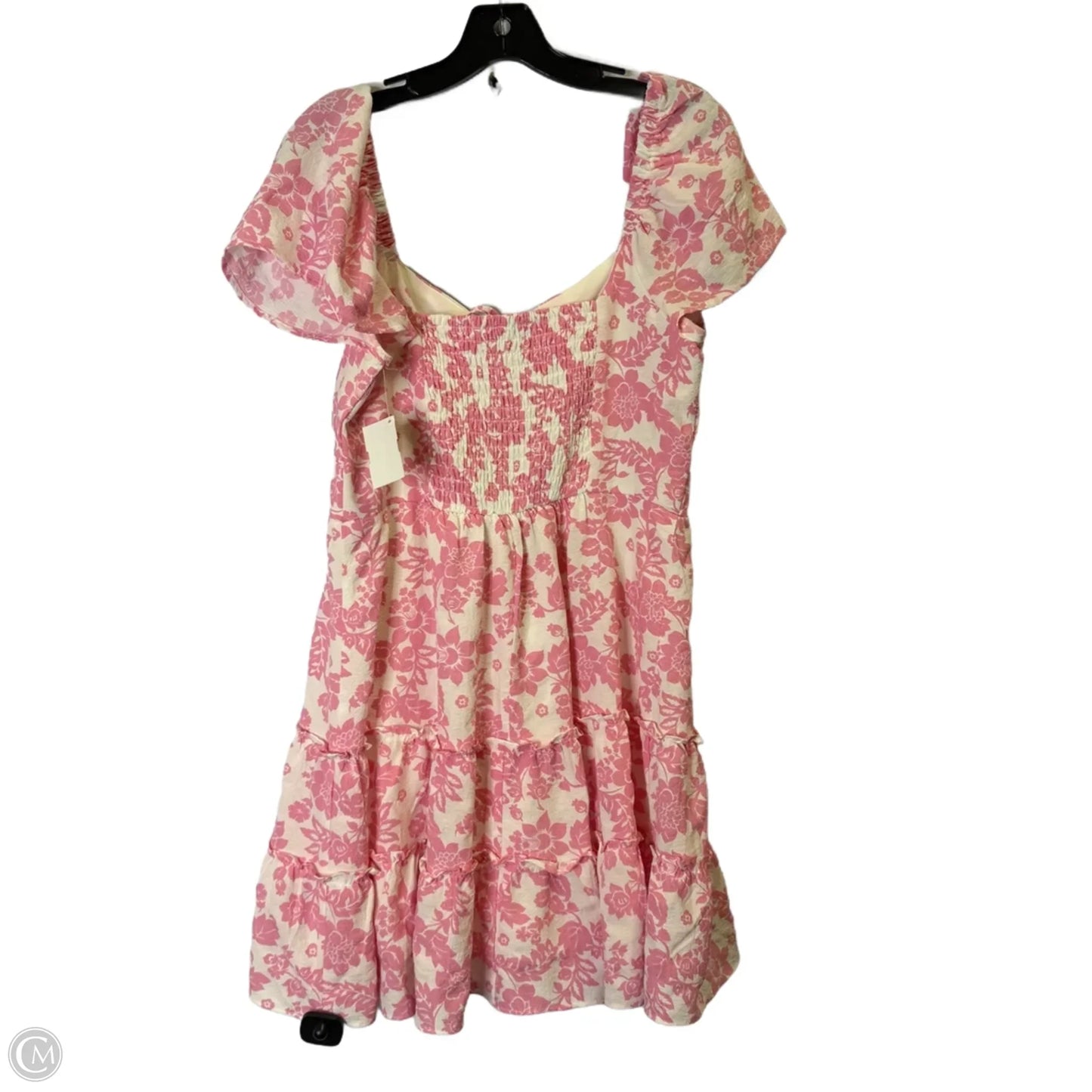 Dress Casual Short By Francesca's In Pink, Size: M