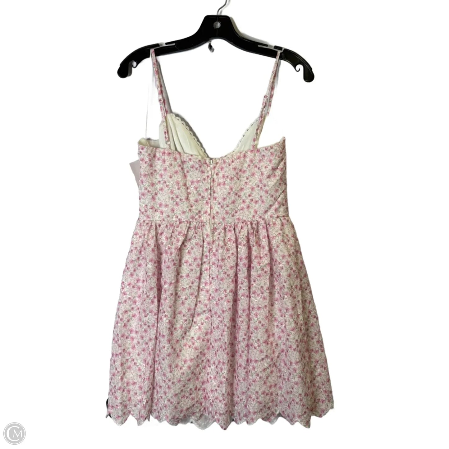 Dress Casual Short By Francesca's In Pink, Size: M