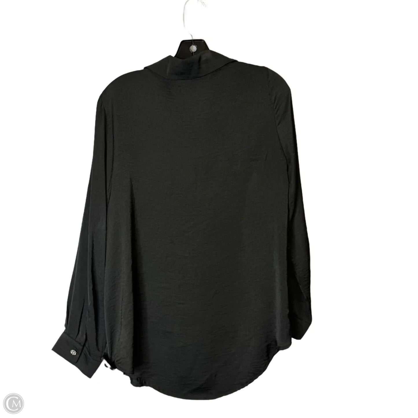 Top Long Sleeve By Clothes Mentor In Black, Size: M
