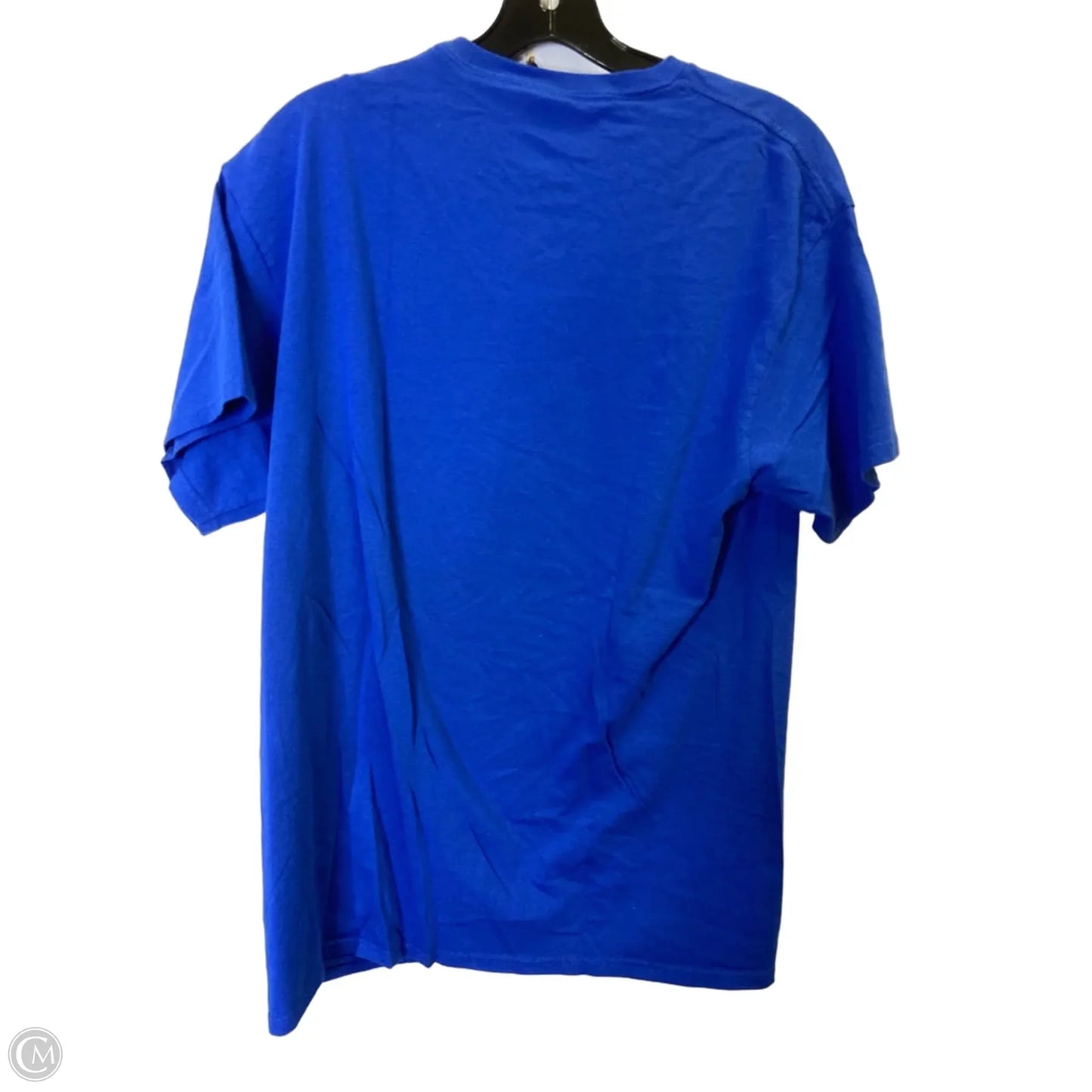 Top Short Sleeve Basic By Clothes Mentor In Blue, Size: L