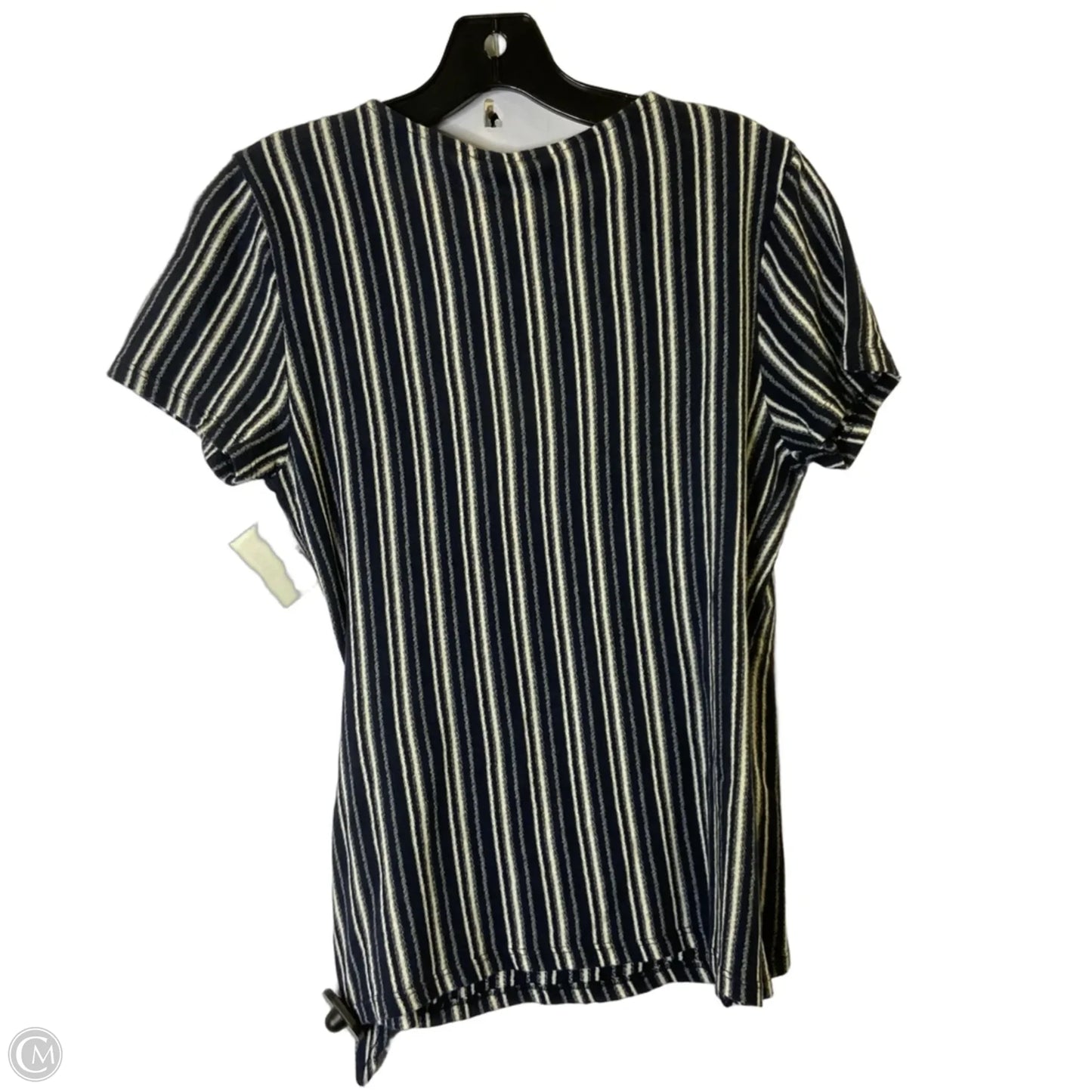 Top Short Sleeve By Lucky Brand In Navy, Size: S