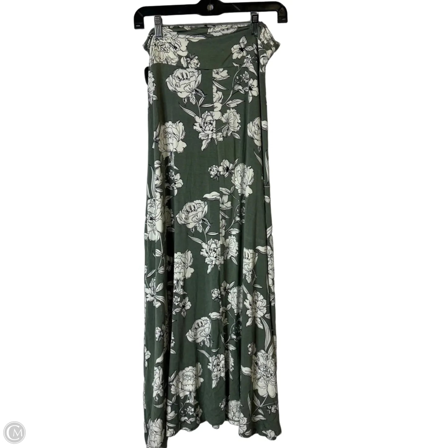 Skirt Maxi By Market & Spruce In Green, Size: M