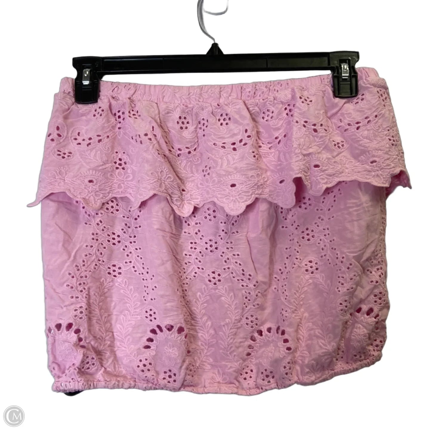 Top Sleeveless By Young Fabulous & Broke In Pink, Size: L