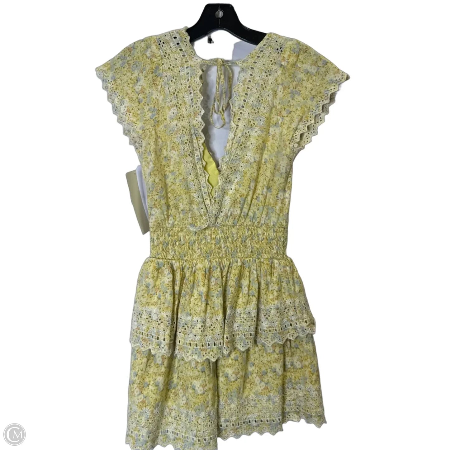 Dress Casual Short By American Eagle In Yellow, Size: Xsp