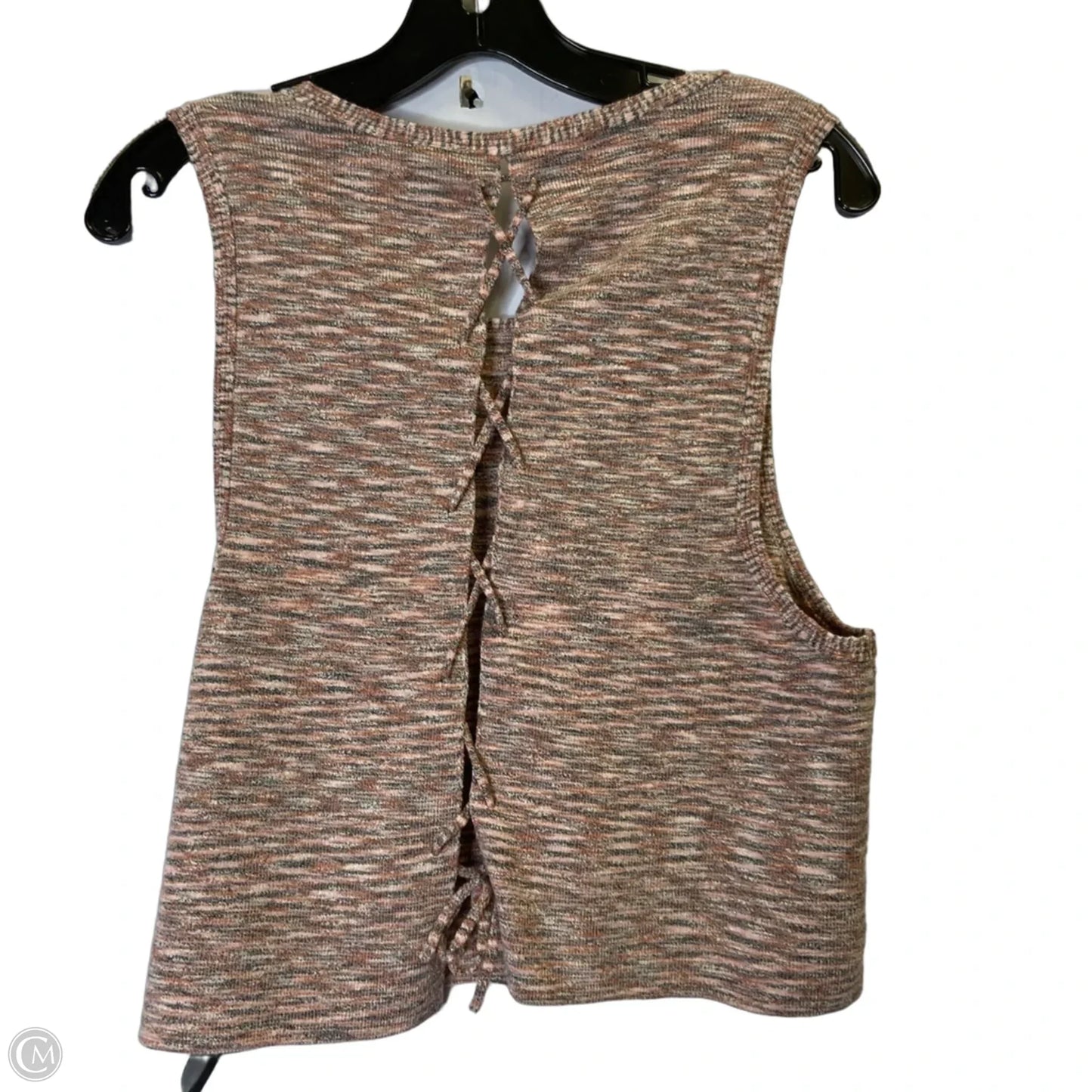 Top Sleeveless By Free People In Pink, Size: Xl