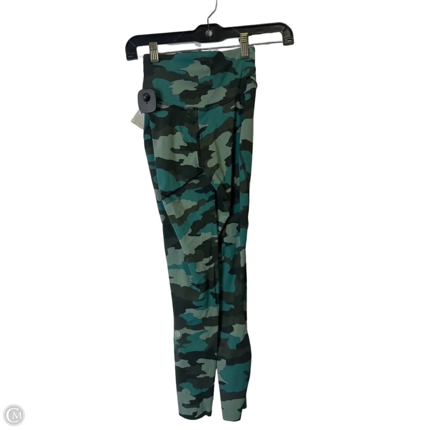 Athletic Leggings By Lululemon In Camouflage Print, Size: 0
