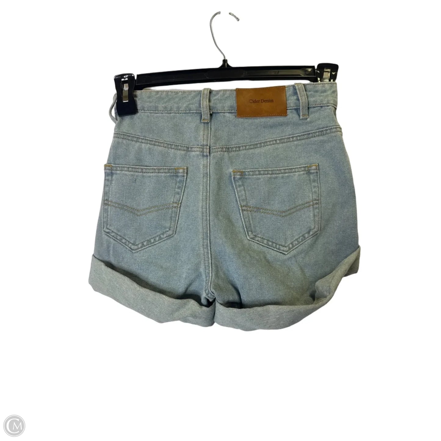 Shorts By Cider In Blue Denim, Size: Xxs