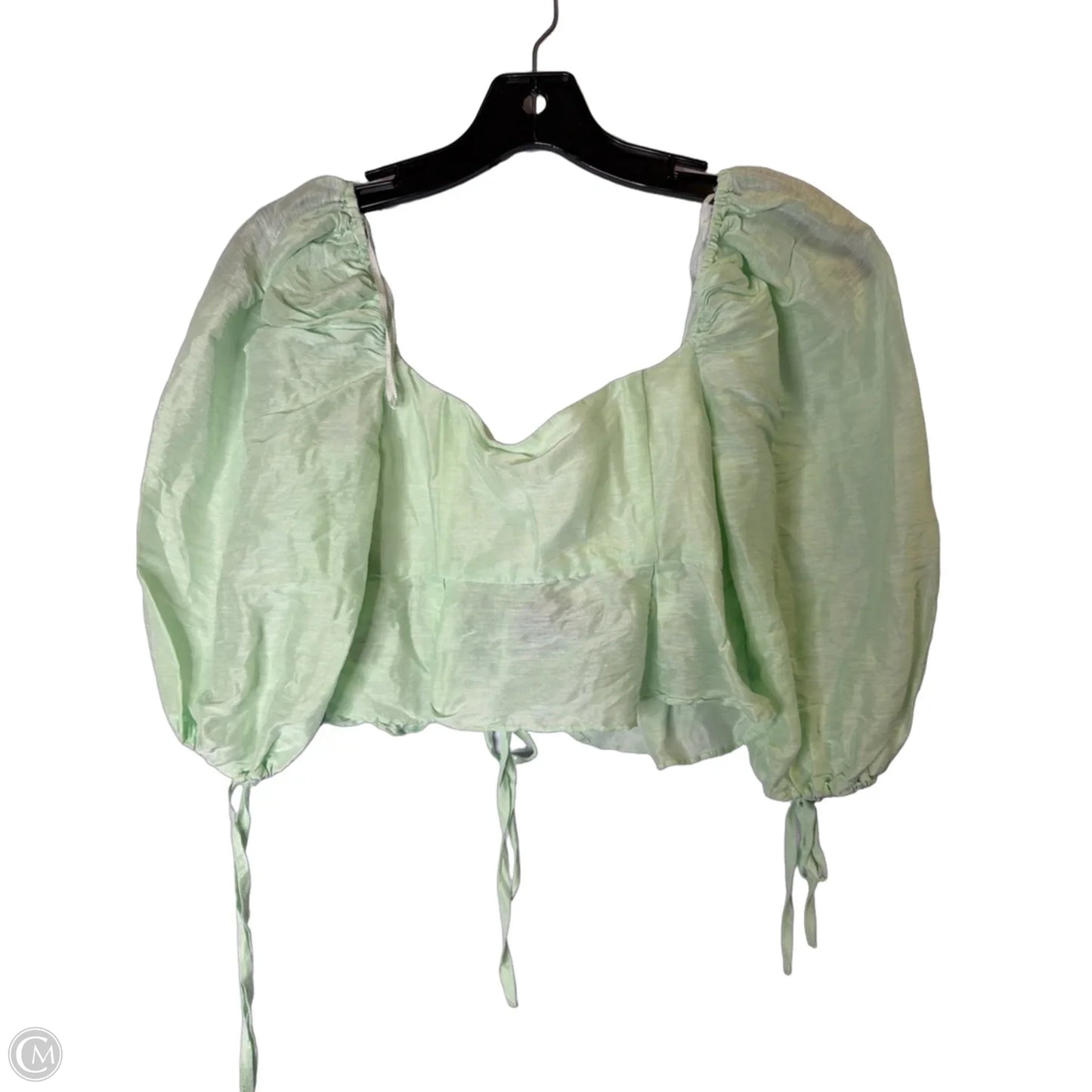 Top Short Sleeve By Cma In Green, Size: Xs