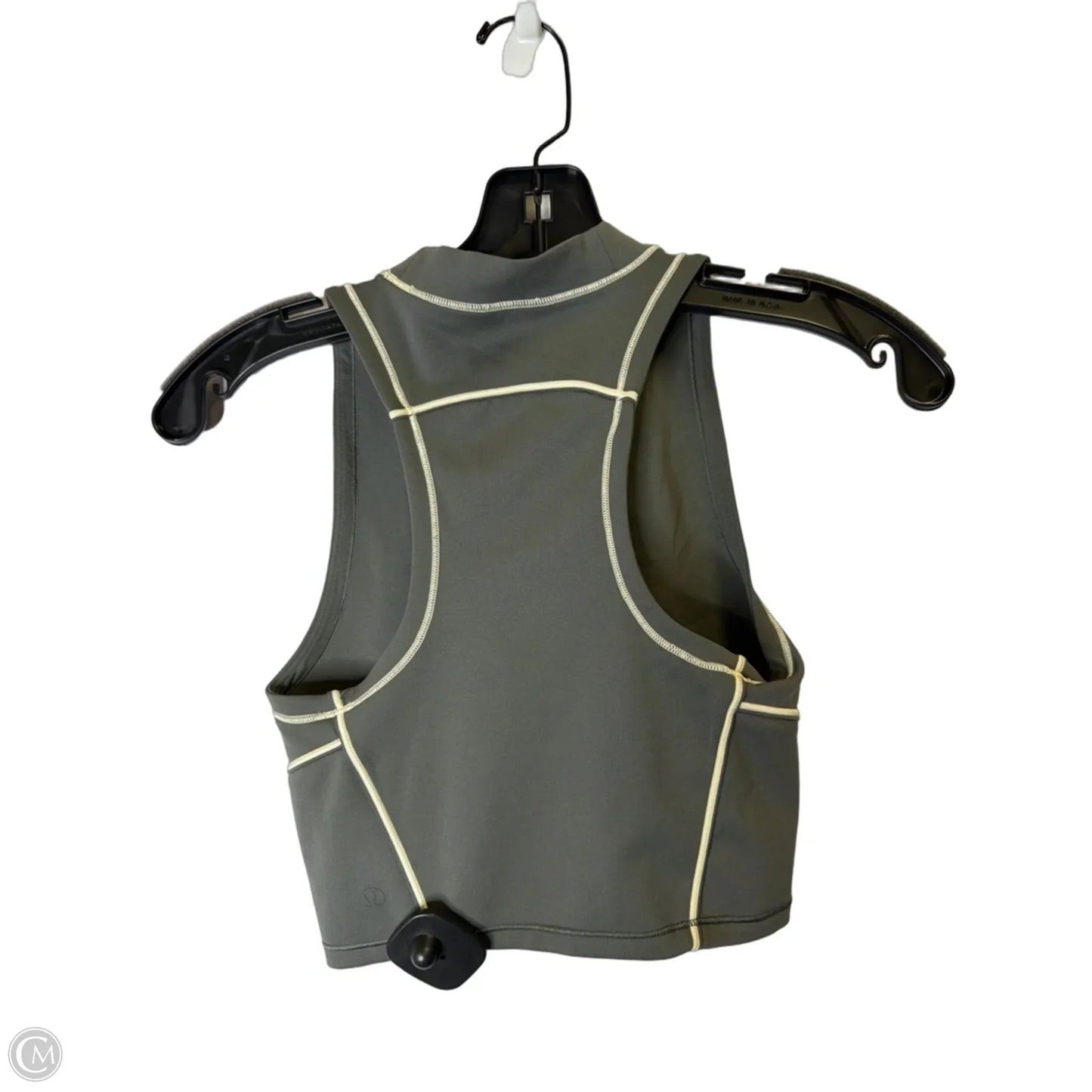 Athletic Tank Top By Lululemon In Grey, Size: Xs