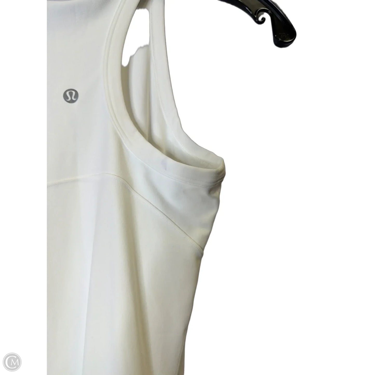 Athletic Tank Top By Lululemon In White, Size: 4