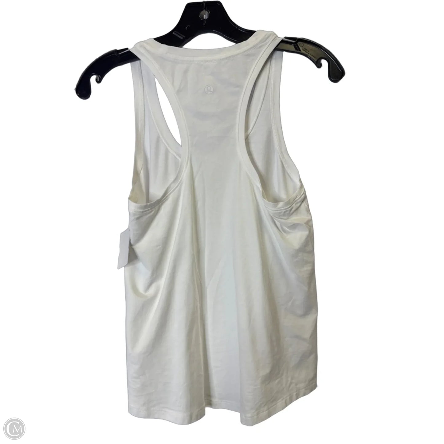 Athletic Tank Top By Lululemon In White, Size: 4