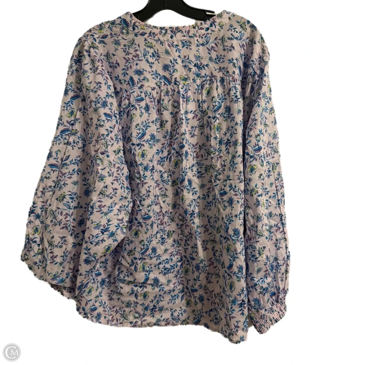 Top Short Sleeve By Jessica Simpson In Purple, Size: 4x