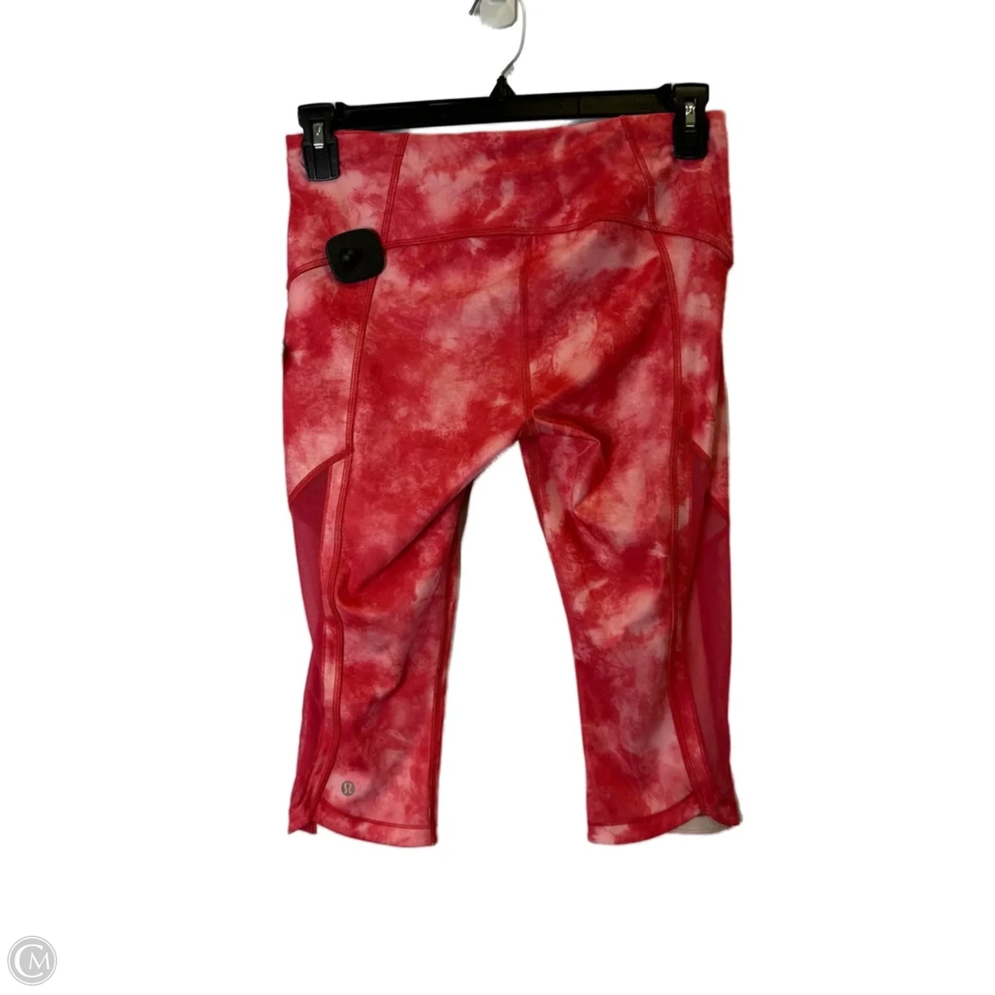 Athletic Capris By Lululemon In Pink, Size: S