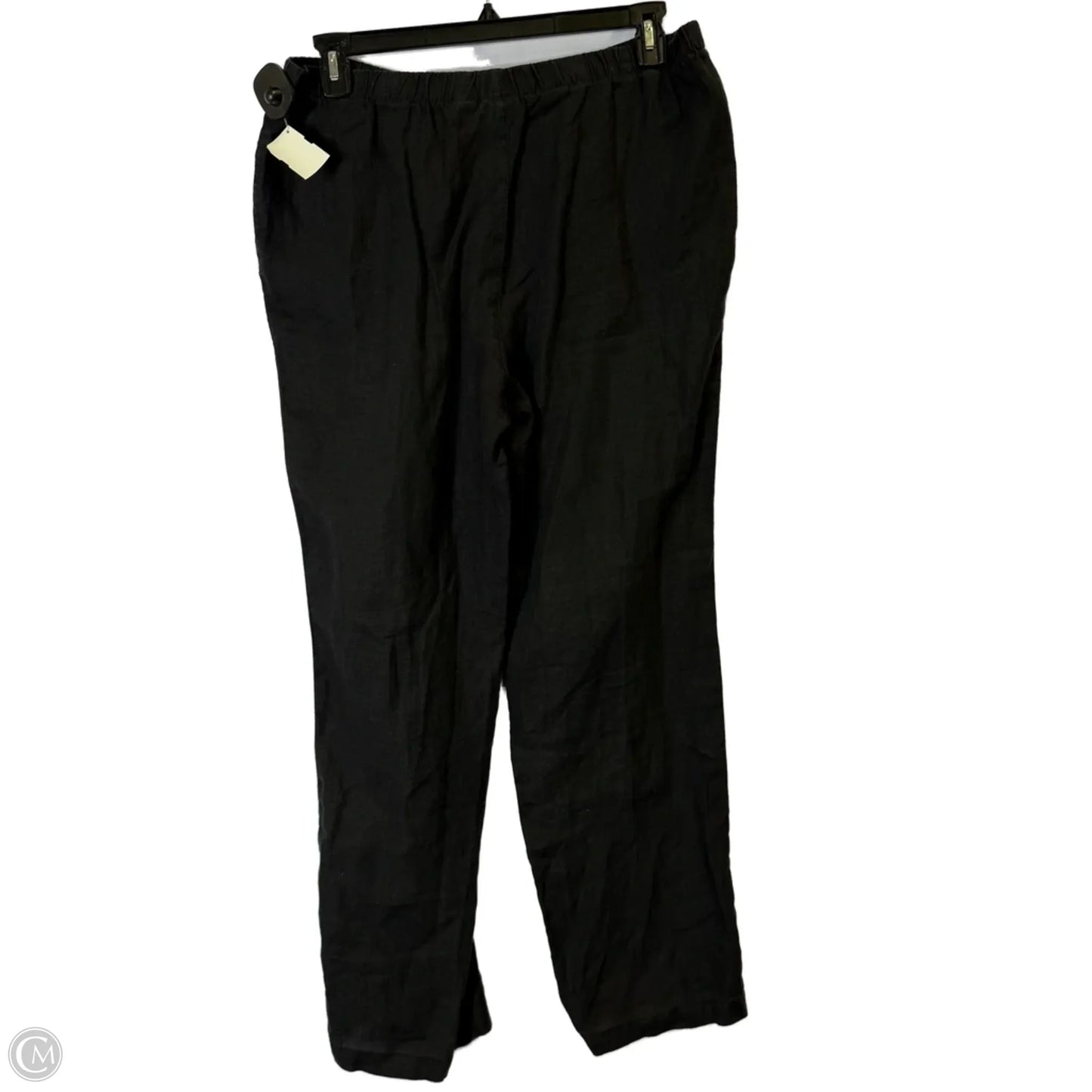 Pants Linen By Chicos In Black, Size: 2x