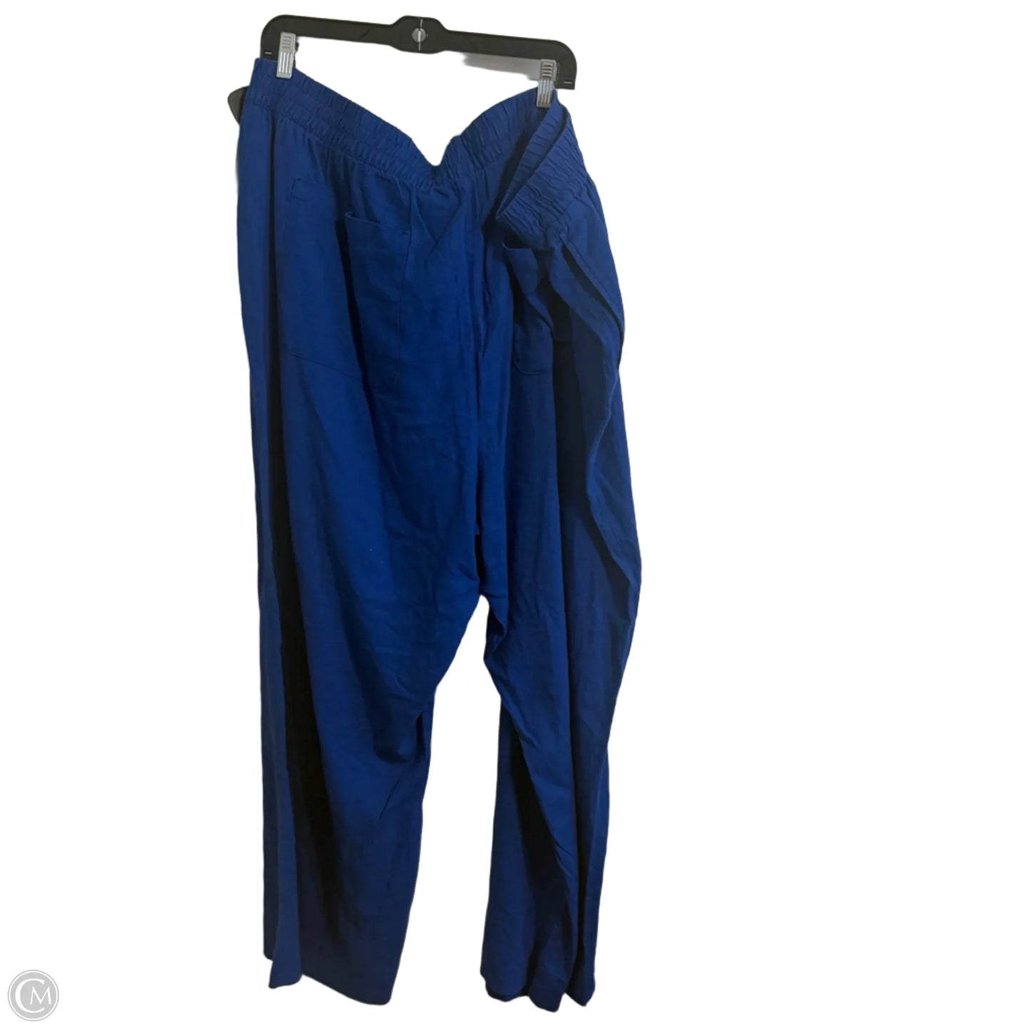 Pants Linen By Old Navy In Blue, Size: 3x