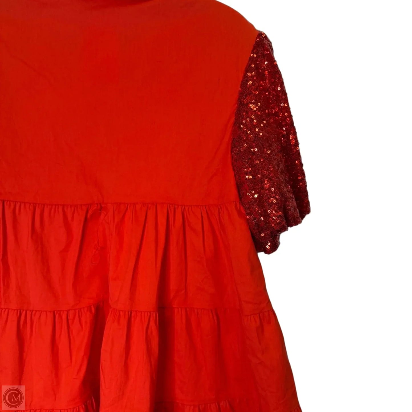 Dress Casual Short By Blue B In Red, Size: M