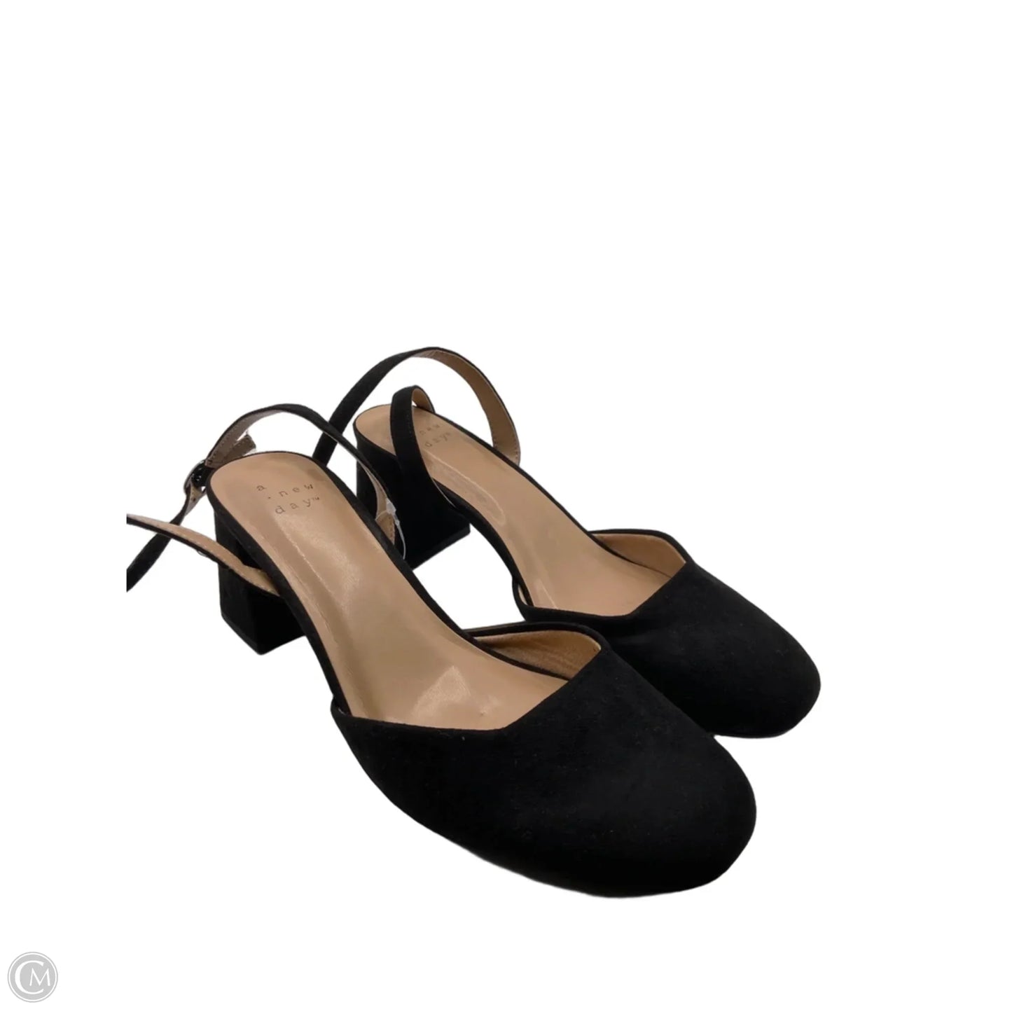 Shoes Heels Block By A New Day In Black, Size: 8