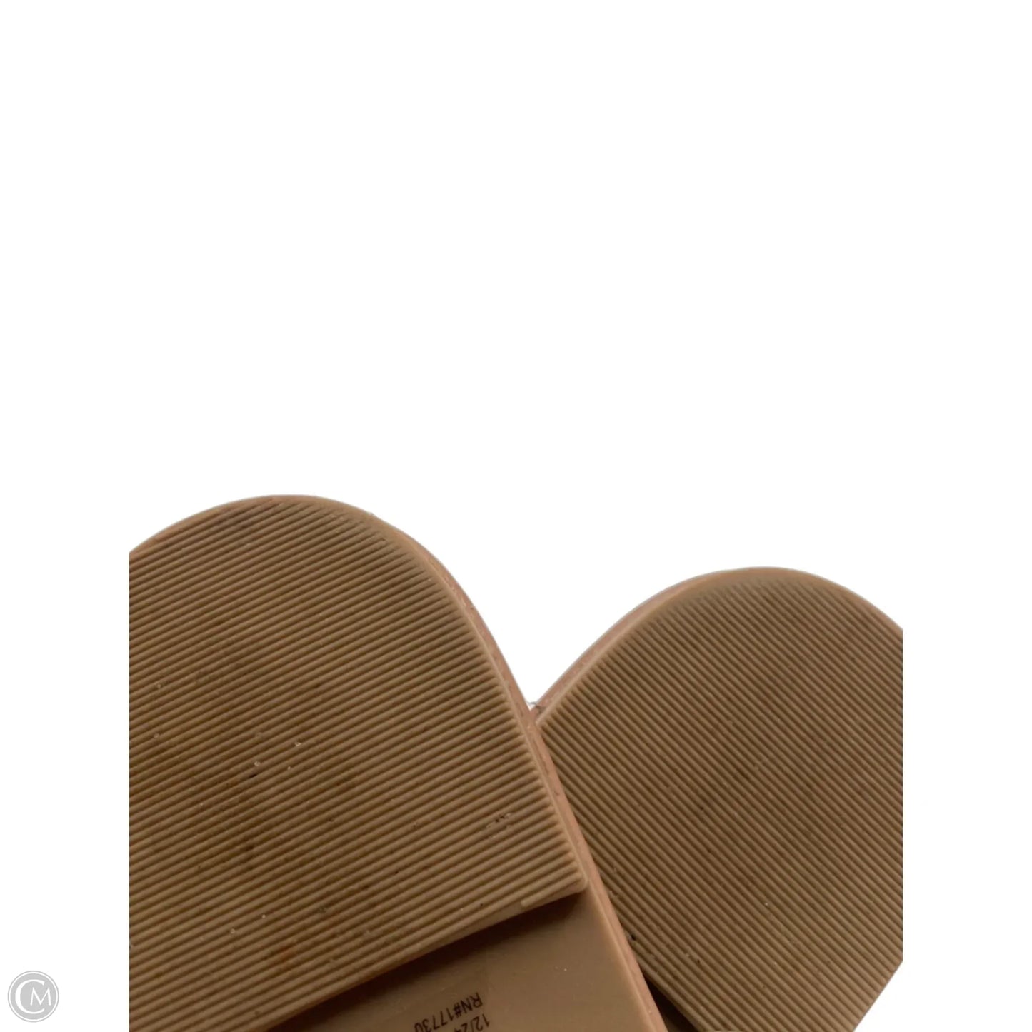 Sandals Flats By Universal Thread In Gold, Size: 8
