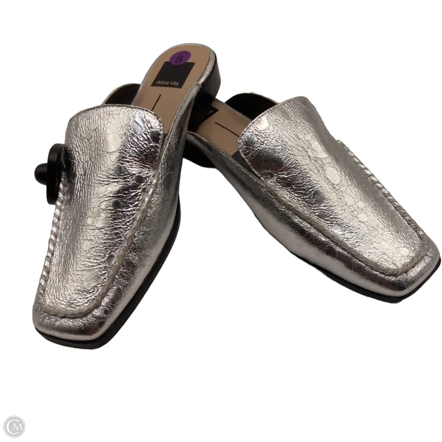 Shoes Flats By Dolce Vita In Silver, Size: 8