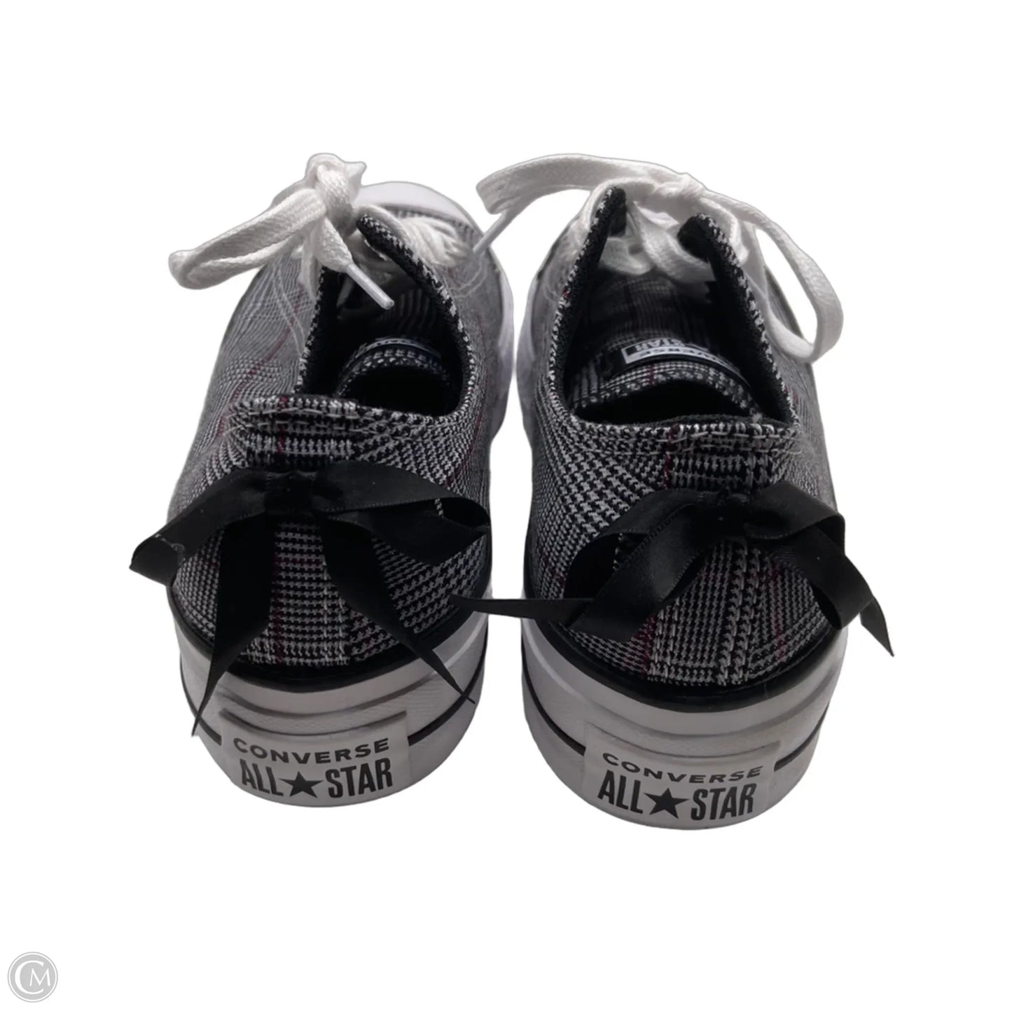 Shoes Sneakers Platform By Converse In Plaid Pattern, Size: 8
