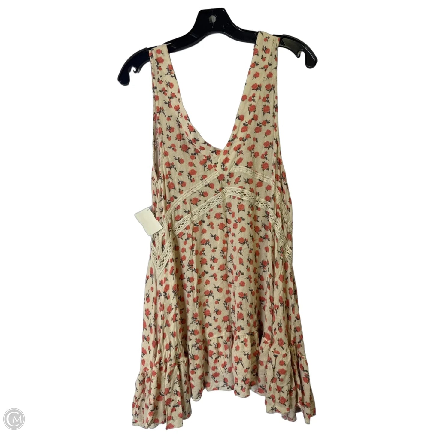 Top Sleeveless By Free People In Cream, Size: S