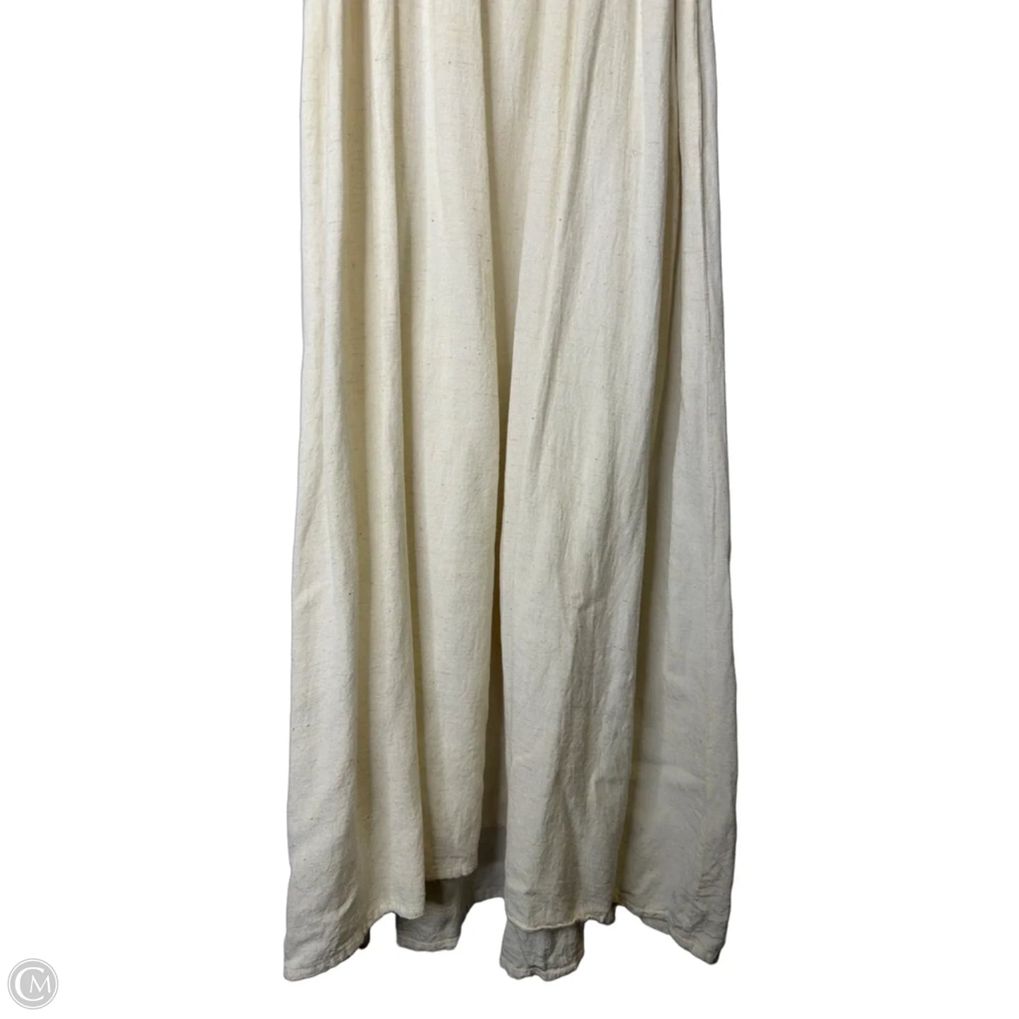 Dress Casual Maxi By World Market In Cream, Size: S