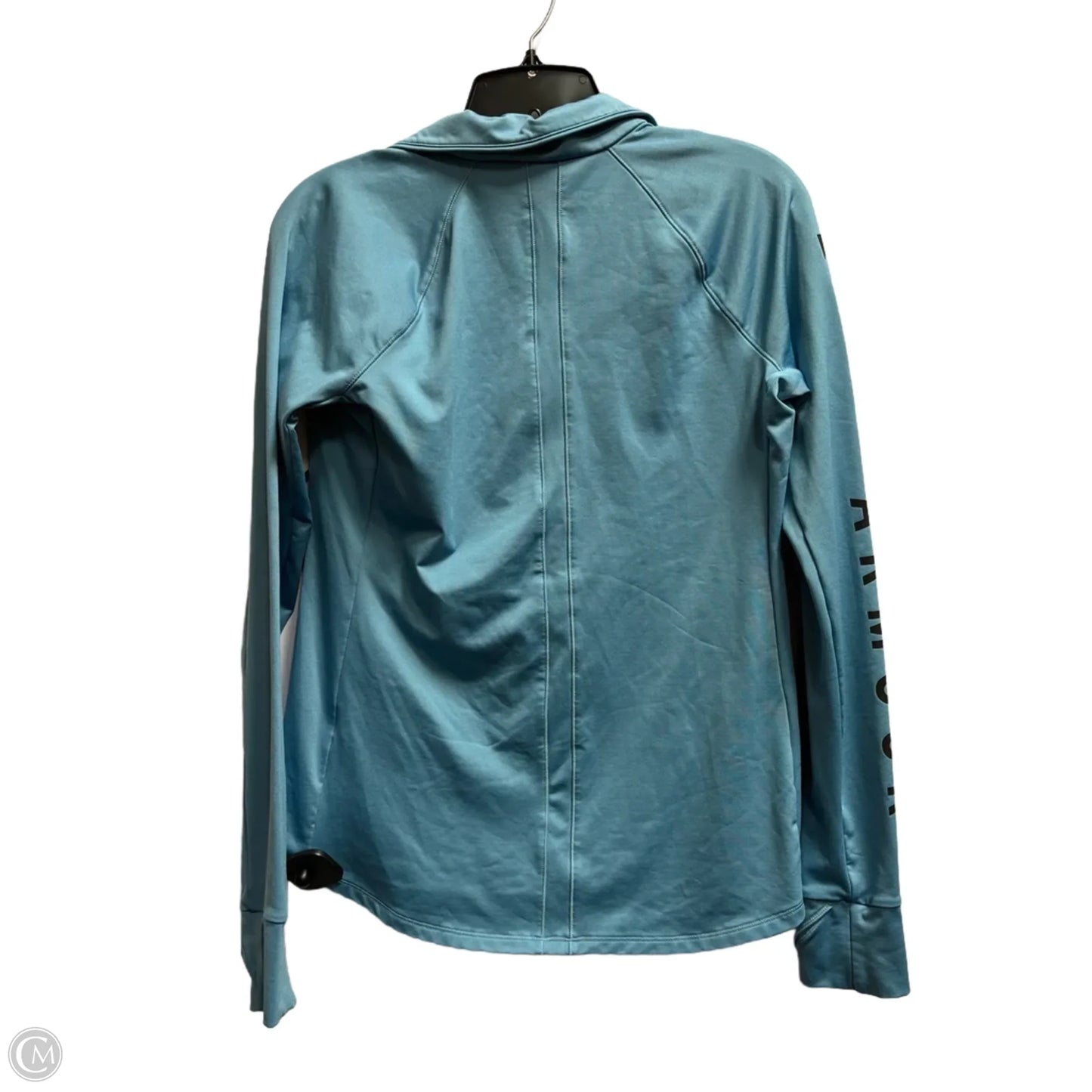 Athletic Sweatshirt Collar By Under Armour In Blue, Size: M