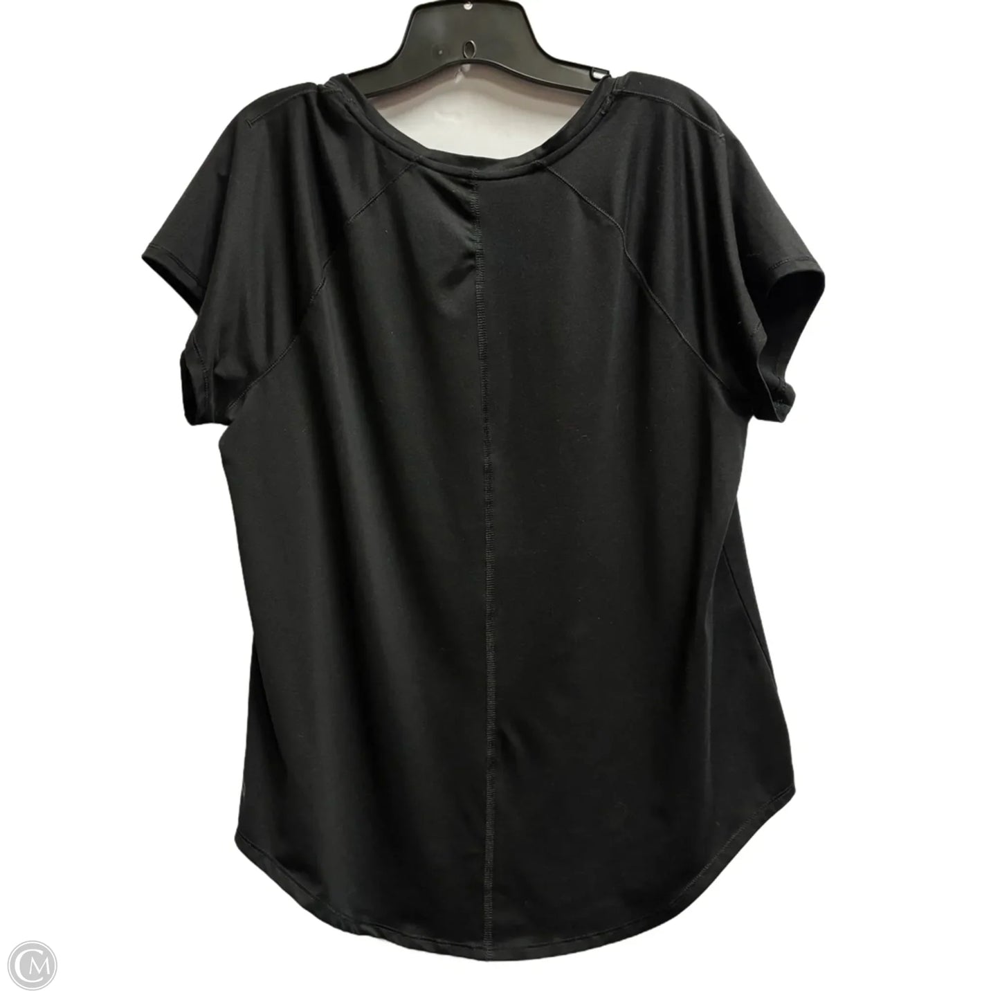Athletic Top Short Sleeve By All In Motion In Black, Size: Xxl