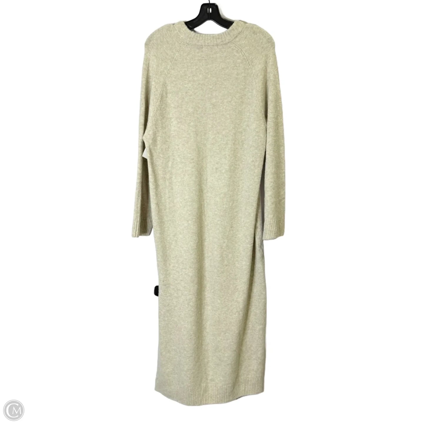 Dress Sweater By H&m In Tan, Size: Xs