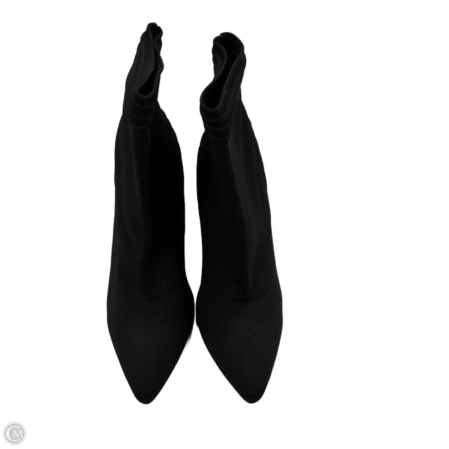 Boots Ankle Heels By Mia In Black, Size: 8