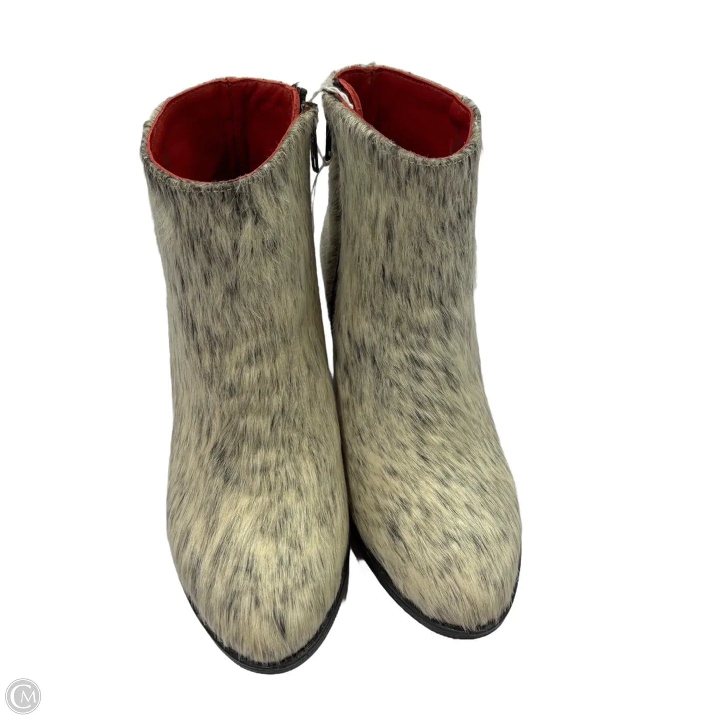 Boots Western By Clothes Mentor In Cream, Size: 8