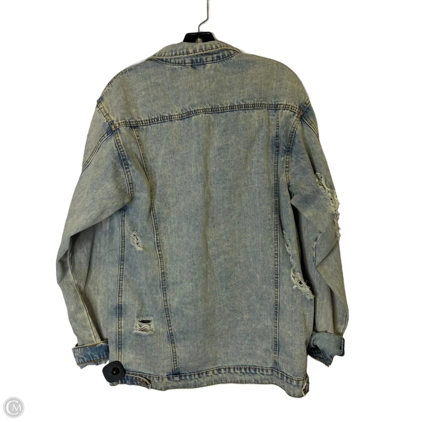 Jacket Denim By Umgee In Blue Denim, Size: M