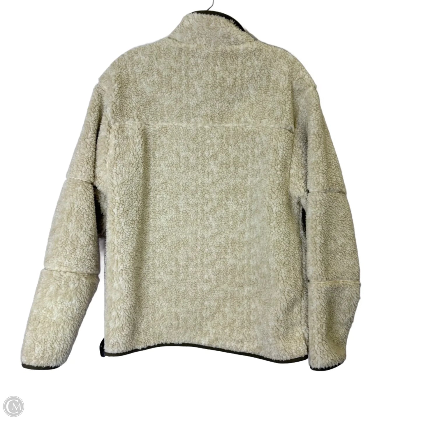 Jacket Faux Fur & Sherpa By American Eagle In Cream, Size: Xs