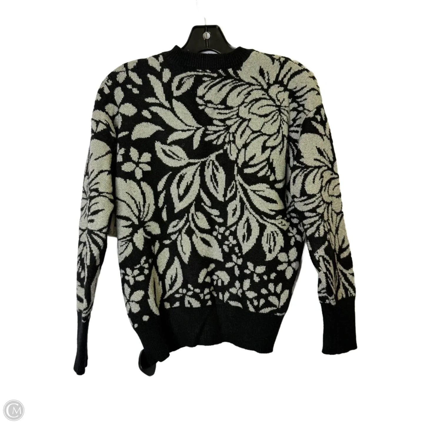 Sweater By Ellen Tracy In Black, Size: M