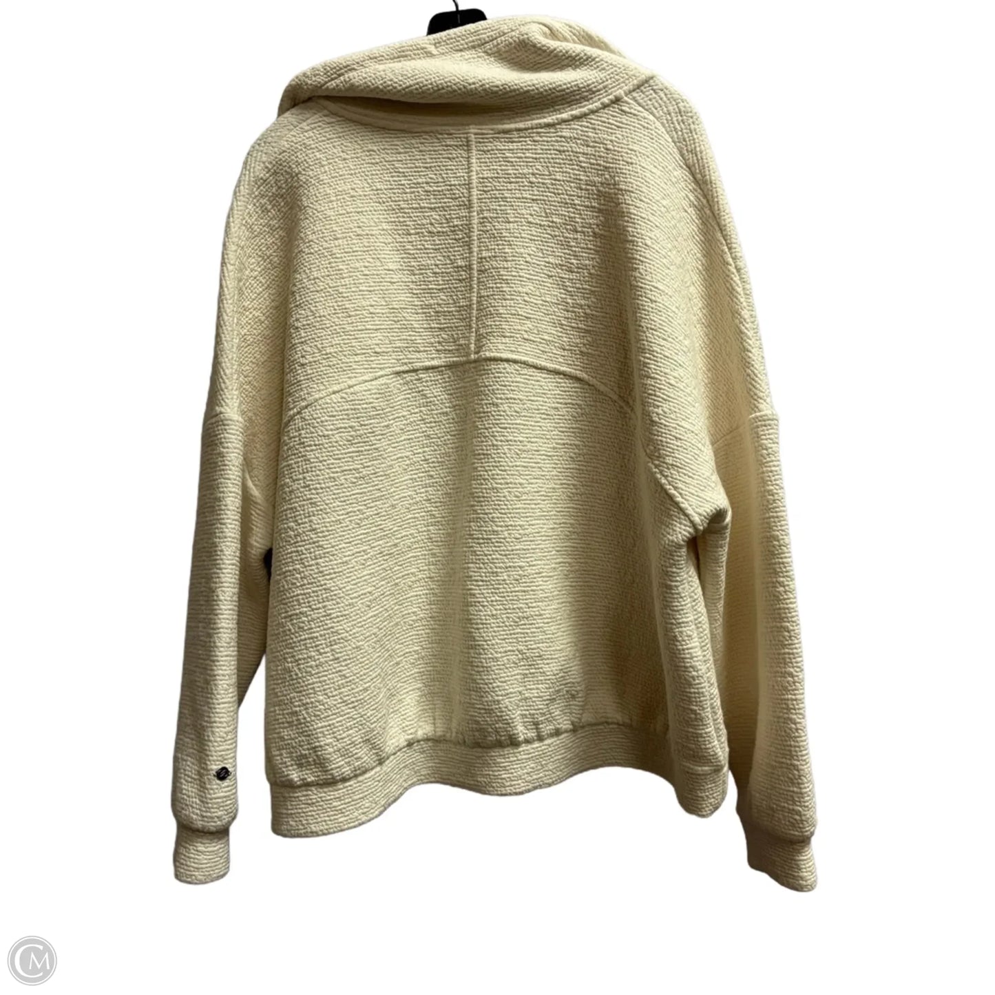 Sweatshirt Collar By Calia In White, Size: Xl