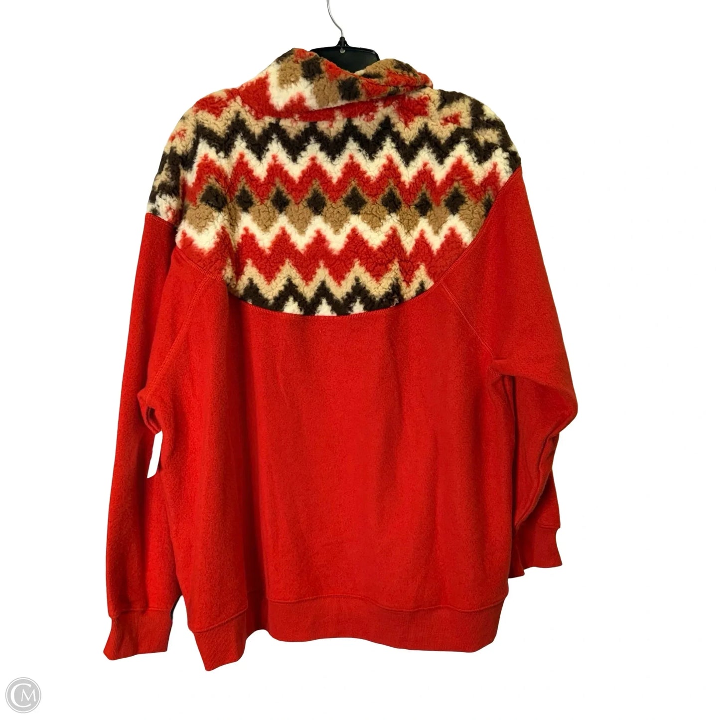 Sweatshirt Collar By Aerie In Red, Size: M