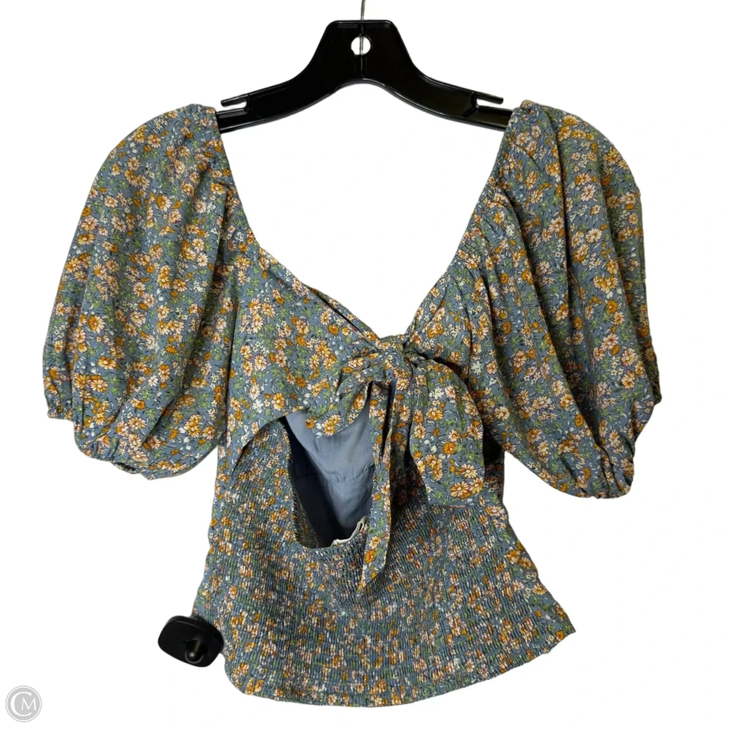 Top Short Sleeve By Astr In Floral Print, Size: S