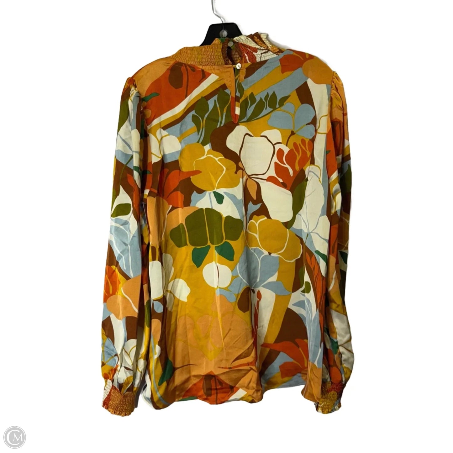 Top Long Sleeve By Jodifl In Orange, Size: L