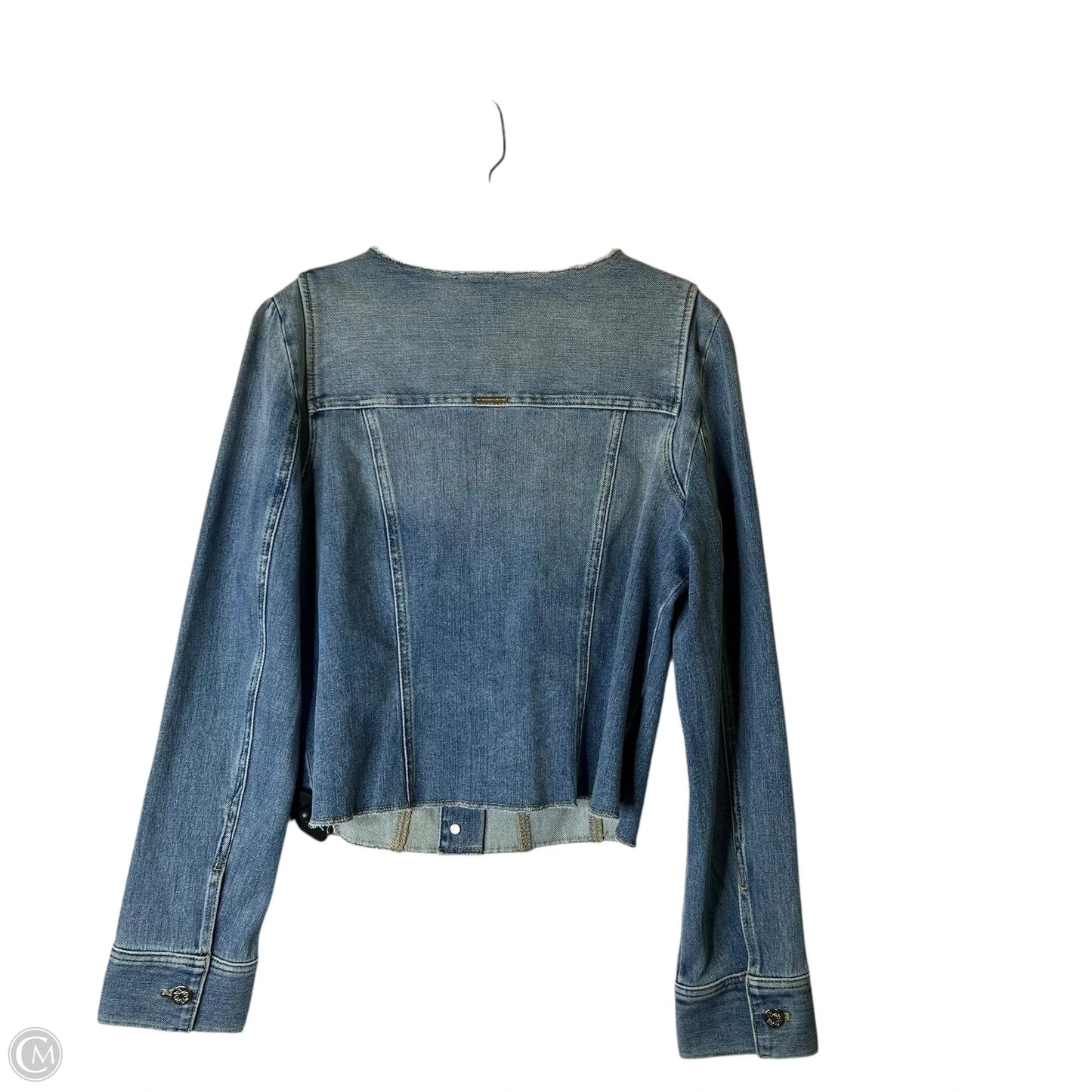 Jacket Denim By White House Black Market In Blue Denim, Size: L