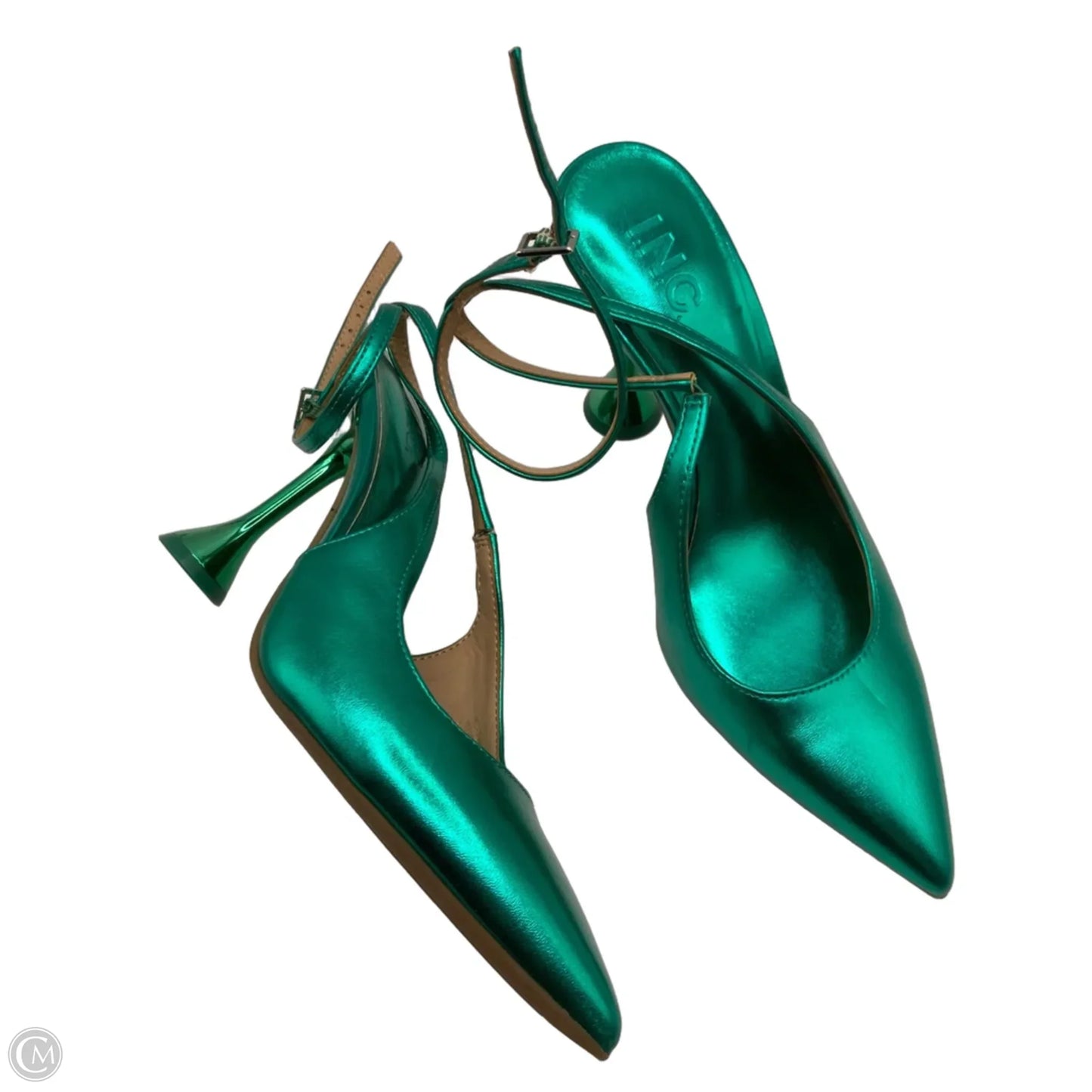 Shoes Heels Stiletto By Inc In Green, Size: 8.5