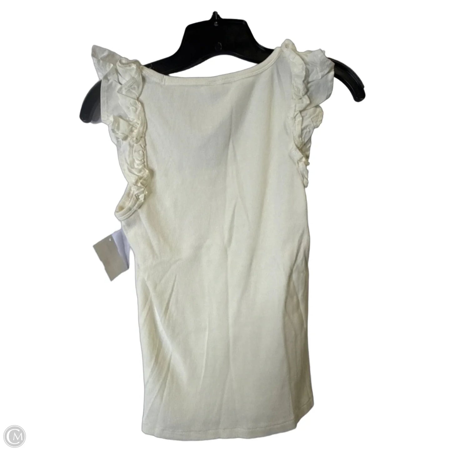 Top Sleeveless By Old Navy In Cream, Size: S