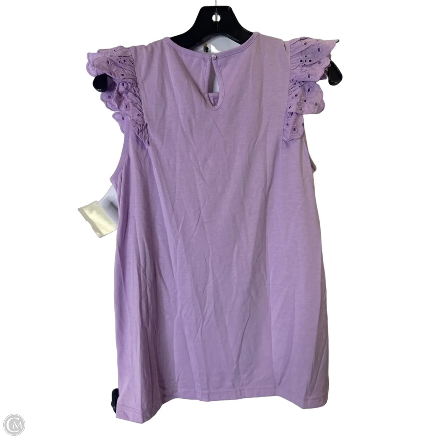 Top Sleeveless By Cmb In Purple, Size: S