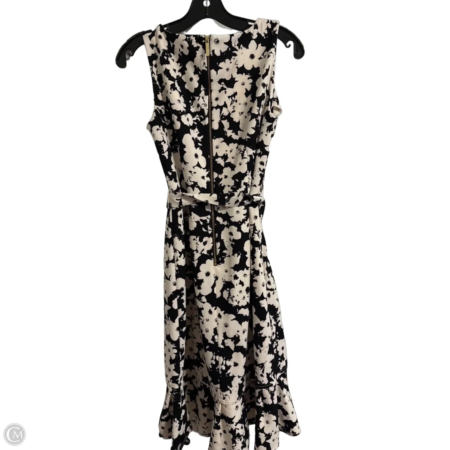 Dress Work By Calvin Klein In Black & White, Size: 4