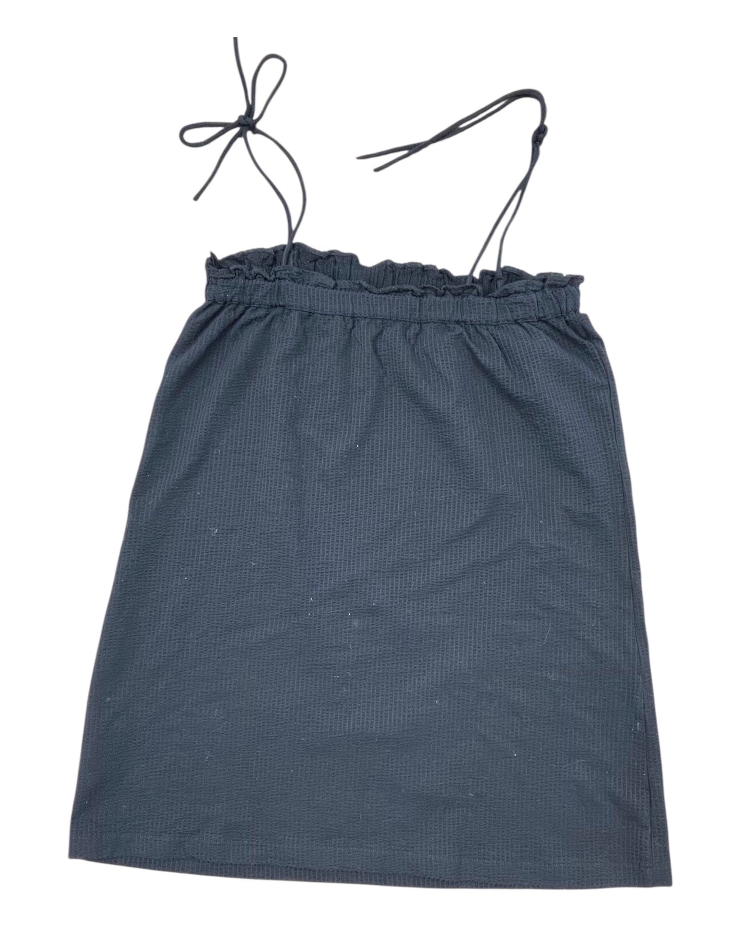 Dress Casual Midi By H&M In Black, Size:M