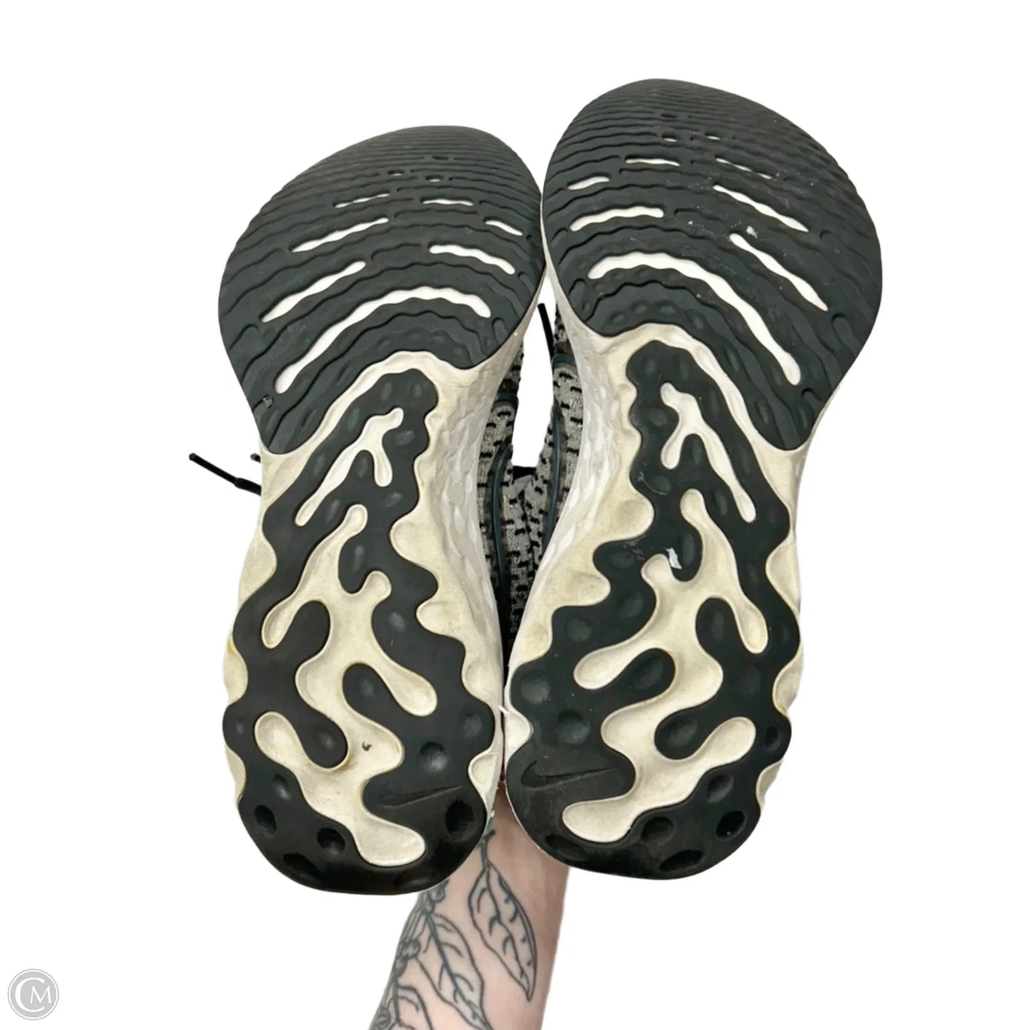 Shoes Athletic By Nike In Black & Grey, Size: 7